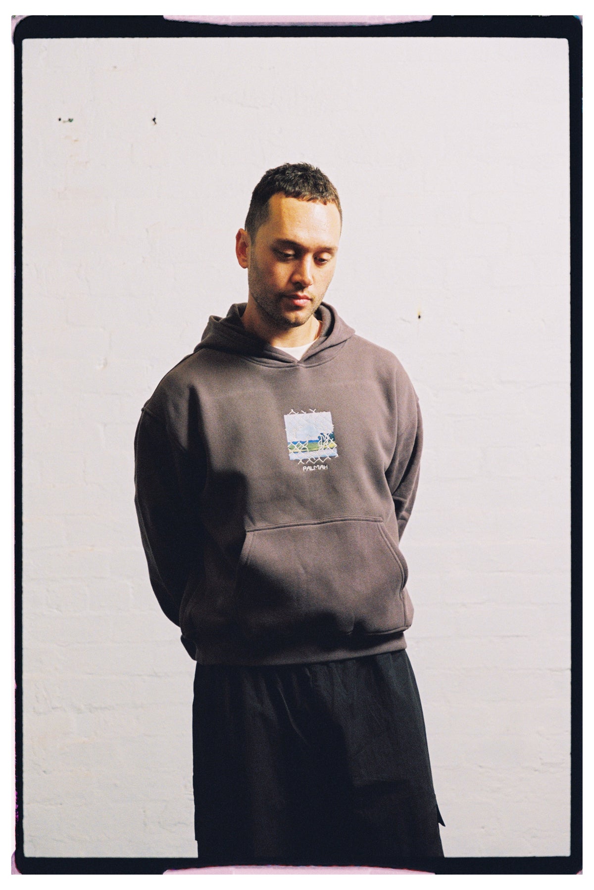 Barbed Ballet Hoodie - Charcoal (Hemp)