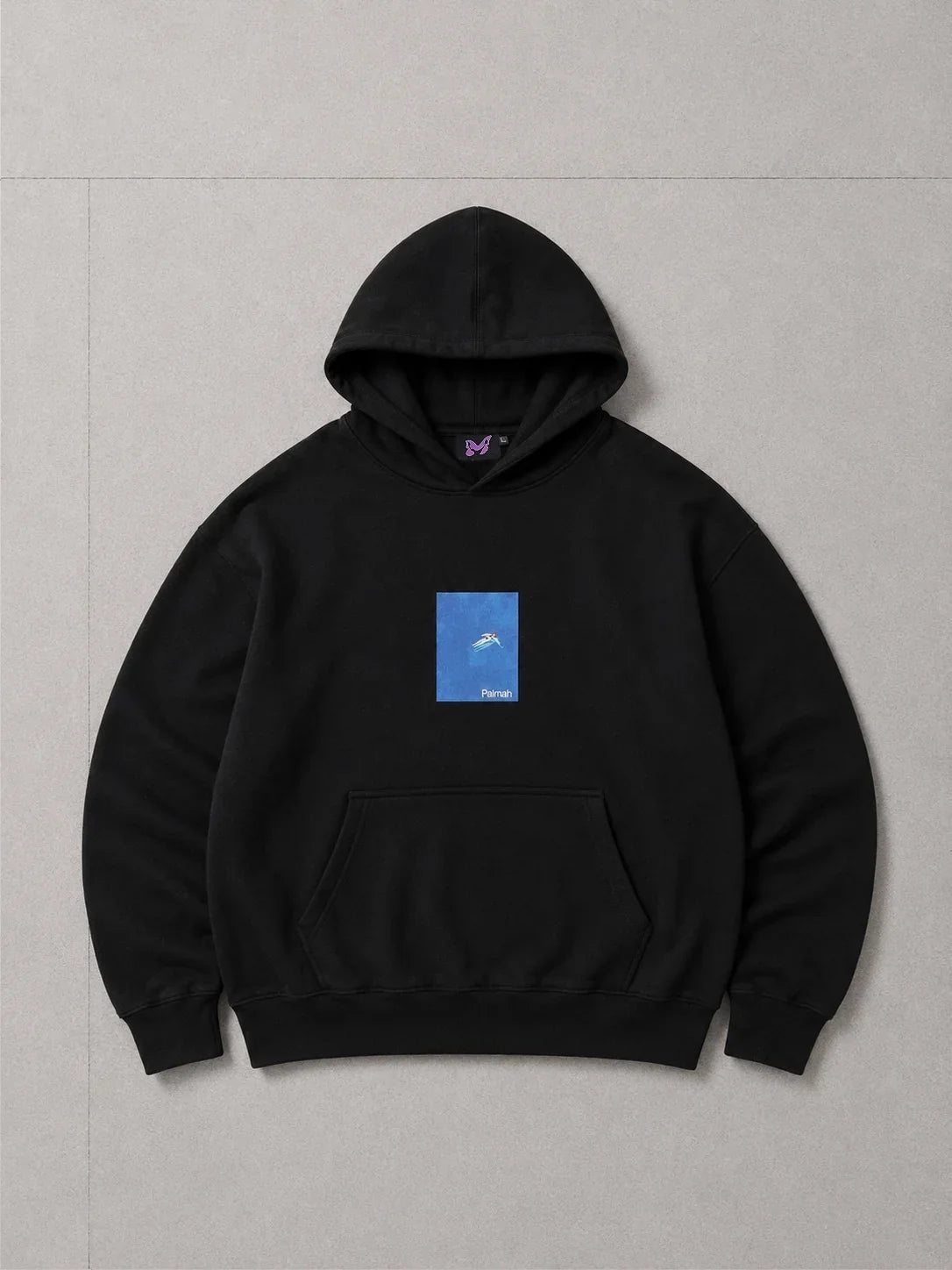 Floating Hoodie - Black (Hemp)