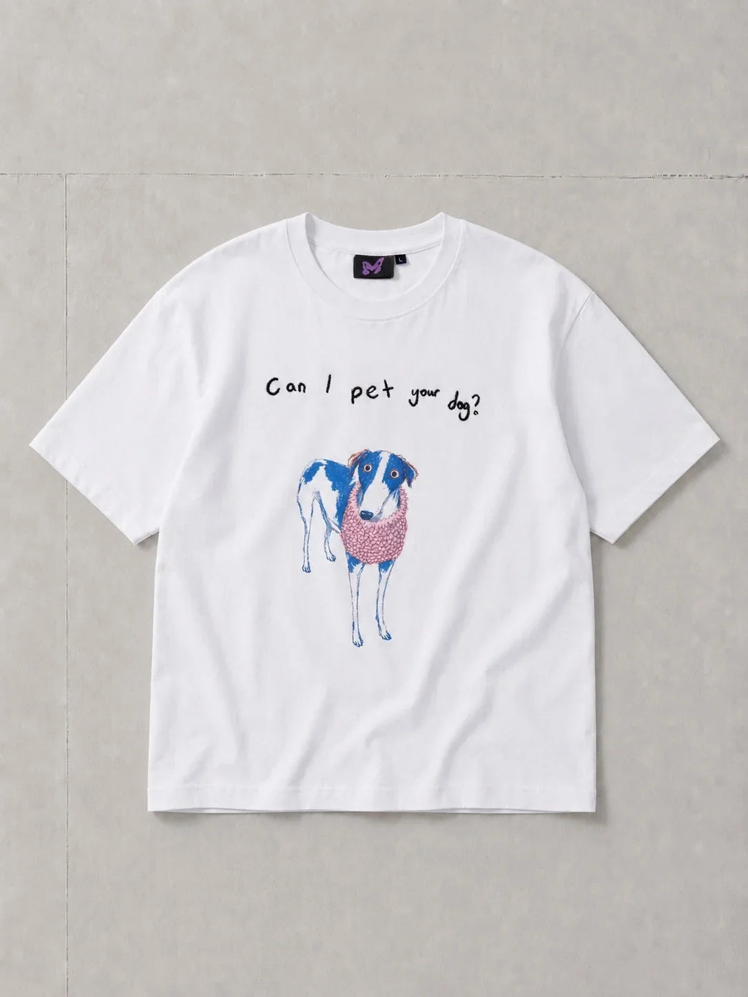 Can I Pet Your Dog - White (Hemp)