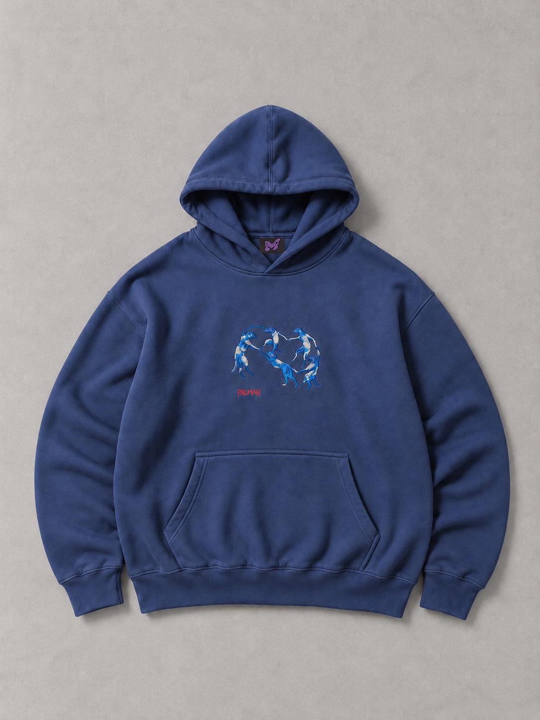 Dog Days Hoodie - Petrol Blue (Hemp)