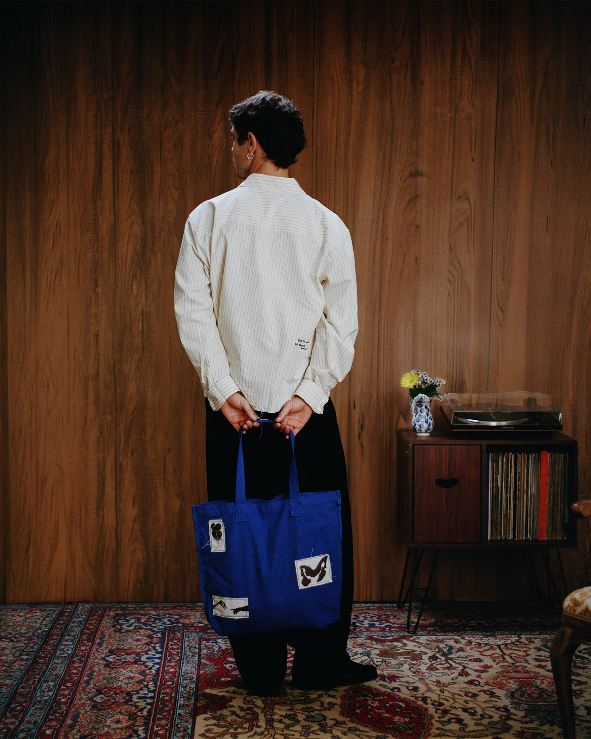 The Creation Tote - Cobalt (Hemp)